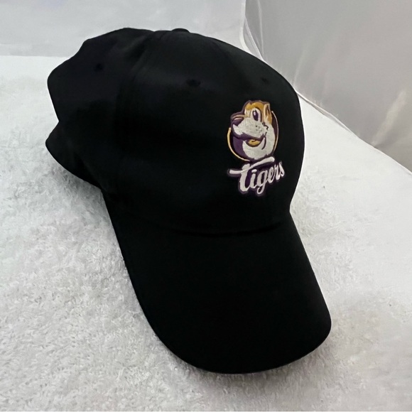 LSU Tigers Adult Adjustable Dark Grey Dri-Fit Ball Cap by Nike Legacy91 main image 15